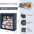 Anxiety Bookshelf Mini Books Display for Stress Relief and Fun Decor, Perfect Decorative Miniature Library for Book