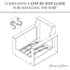 House2Home Upholstery Stay Wire for Sofa Furniture Springs, 40ft with 80 Clips, 16 Gauge Paper Wrapped Wire