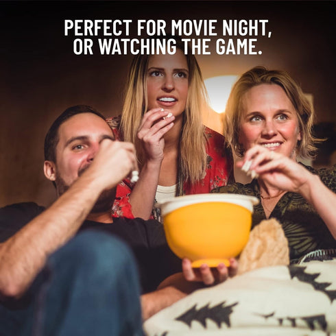 Opopop Silicone Popcorn Popper, Collapsible Microwave Popcorn Maker Bowl, BPA-Free and Dishwasher Safe