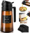 16oz/470ml Olive Oil Sprayer for Cooking, 2 in 1 Oil Dispenser Bottle