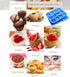 Silicone Muffin Pan Cupcake Set, Non-Stick 12 Cups and Mini 24 Cups, BPA Free with Spatula & Oil Brush