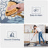 KIMODE Anti Fatigue Kitchen Mat, 17.3"x29" Non-Slip Waterproof Padded Floor Mat for Laundry and Office