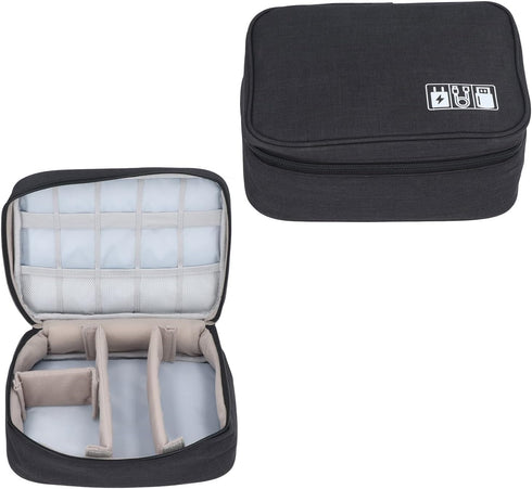 Portable Coffee Machine Storage Bag, Multifunctional Compartment Travel Bag for Handheld Coffee Machines