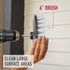 Hoover 6" Soft Bristle Cleaning Brush, Gentle Cleaning Brush for Whole-Home Use, Compatible with ONEPWR Scrubber