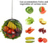 7.1 Inch 15.7 Inch Hanging Chicken Feeder - Large Iron Chicken Veggie Treat Ball - Sturdy Chicken Treat Holder