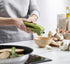 Joseph Joseph Green Garlic Mincer with Trigger Wiper - Easy Clean Design