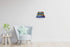 Set 4 of Invisible Floating Bookshelf, Heavy Duty Wall Mounted Book Organizer, Metal Shelves Holder for Books, Large