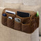 Armchair Caddy, Waterproof Sofa Armrest Organizer with 14 Pockets for TV Remote, Phone, Magazine, Non Slip Recliner