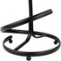 Countertop Spectrum Ashley Black Paper Towel Holder with Easy Tear Arm for Kitchen Organization, Modern Weighted Steel