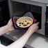 Sheff Microwave Bowl Cozy Huggers, Set of 4, Durable Holders for Hot and Cold Bowls, Ideal Household Gift (Black and