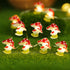 Libreath Mushroom Decor 10FT 30LEDs Mushroom String Lights Princess Fairy Light Room Decor