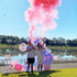 2PK Girl Gender Reval Powder Cannon Pink, DOUKEE Pink Powder Only Smoke Cannon Smoke Popper for Gender Reveal, Baby