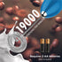 PowerLix Handheld Milk Frother - Battery Operated Electric Whisk Beater for Coffee, Latte, Cappuccino, Hot Chocolate,