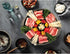 Korean Traditional BBQ Grill Pan, Stovetop Nonstick Indoor/Outdoor Smokeless Cast Aluminum Grill