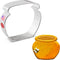 Honey Pot Cookie Cutter, 3.5" by Ann Clark, Made in USA