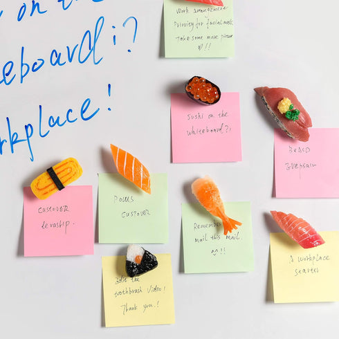 Cute Sushi Fridge Magnet, Japanese Food Fun Magnets for Refrigerator, Fake Sushi Food Play Toys for Kitchen Decoration
