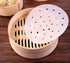 100pcs Air Fryer Liners, 10 inches Bamboo Steamer Liners, Non-stick Steamer Mat Liner for Baking Cooking