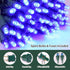 60LED LAMPHOME Blue Christmas Lights Plug in,Connectable Christmas Tree Lights, String Lights Indoor Outdoor