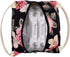 EurCross Floral Canvas Compact Lunch Bag for Women, Trendy and Practical Bento Box Tote