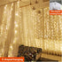 2 Pack 300 8 9.8 9.8 ZSJWL Curtain Lights, LED Curtain Fairy Light with Remote, Modes Ft Twinkle String Lights, USB