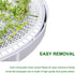 6 pieces 11.6inch Premium Round Dehydrator Sheets, Reusable Non-Stick Mesh Screen for Food Dehydrator