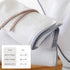 Set 2 2 2 Great Bay Home Clay/White Bath Towel - Ultra-Soft Cotton, Boho-Chic Border Design - Bath Towels, Hand Towels