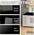 Rubber Mat for Microwave Top Cover - Nonstick Heat Resistant Multipurpose Mats, 18"x14" Non Slip