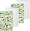 Kitchen Towel Set: 4 Pcs 18x26 Soft Absorbent 100% Cotton Dishcloths for Kitchen Drying, Quick Dry Bar Towel (Olive)