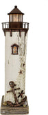 K KILIPES Wood Lighthouse with Led Light Nautical Decorations for Home Rustic