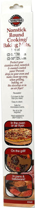 Norpro Nonstick Round Cooking/Baking Mats, Set of 4 by Norpro