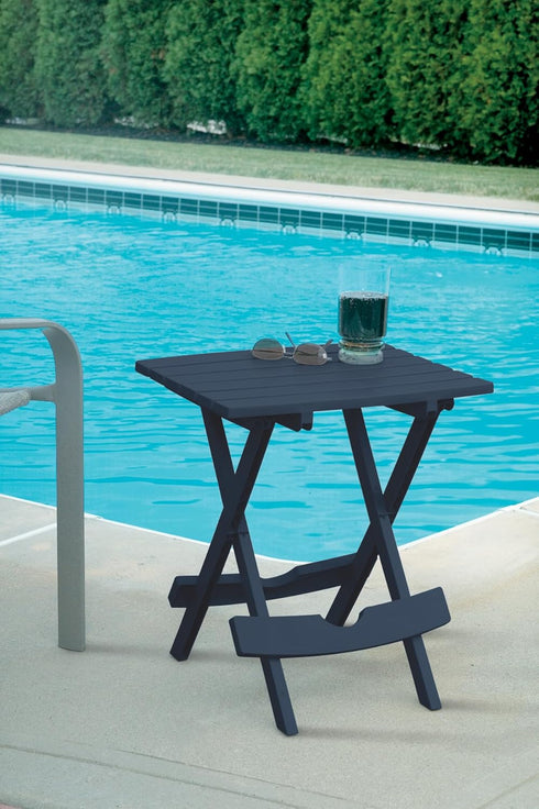 Adams Midnight Quik-Fold Side Table by