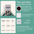 Swedish Dishcloths for Kitchen: 8 Pack Reusable Non-Scratch Paper Towels, Super Absorbent Biodegradable Sponge Cloths