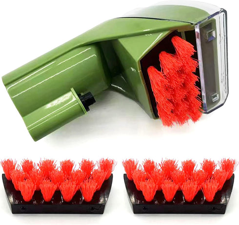 1400B Little Green Tough Stain Brush Tool Replacement for Bissell Little-Green Carpet Cleaners, 1 Brush, 2 Replacement