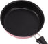 Mini Nonstick Egg and Fry Pan, 12cm/4.7inch, Stainless Steel, Pink
