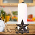 Country Countertop Countertop BestGiftEver Metal Star Rustic Paper Towel Holder - Freestanding Kitchen Decor