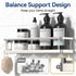 3 Pack YASONIC Shower Caddy Adhesive, No Drill Bathroom Organizers, Rust Proof Shower Shelves, Wall-Mounted Shower