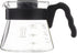 Hario V60 Glass Coffee Server, Black, 450ml