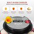 GleeGearNex 12 Gen II - Egg Automatic Incubator, Two-Stage Humidity with Auto-Refill & Stable Temp Control, Auto Egg