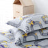 Set, Set Sets Yibeizi Twin Bed Comforter Kids Lightweight All-Season Comforter Cute Truck Pattern Microfiber Breathable