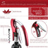 KAYCROWN Wine Bottle Opener, Vertical Lever Corkscrew with Built-in Foil Cutter, Manual Handheld Corkscrew