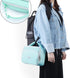 Amersun Lunch Box for Women, Light Blue, Water-Resistant Oxford Fabric, 6.58L Capacity, Stylish for Everyday Use