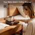 36W 9 Settings 0.5-9H MQFORU Retro Coffee Mug Warmer, Fast Heating with Temp & Timer, Auto Shut-Off & Memory Function