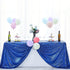 Hahuho 50x50 inch Royal Blue Square Sequin Tablecloth, Glitter Tablecloth for Bridal Shower, Birthday, Wedding, Dessert