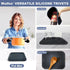 Walfos Silicone Trivets for Hot Pots and Pans - Multi-Purpose Heat Resistant Hot Pads for Kitchen Counter