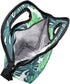 Neoprene Lunch Bag Tote, Insulated Food Container with Tropical Palm Leaves Decor for School or Work