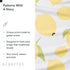 18" 30" 1 Pack GEOMETRY Kitchen Tea Towels - Quick Dry Microfiber Dish Towels for Kitchen Sunny Lemons, x