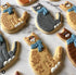 Ann Clark Cat Cookie Cutters 3-Pc. Set Made in USA - Cat Face, Sitting Cat, Curled Cat