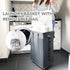 Wheels,75L CHICVITA Rolling Laundry Basket with Large Collapsible Laundry Hamper with Removable Wash Bag Space