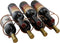 Dependable Industries Essentials Rose Gold Stackable Table Top Wine Rack, Holds 7 Bottles, Perfect for Home Decor