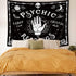 Homewelle Tarot Psychic Reading Hands Tapestry Wall Art Decor 59Wx51L Inch Ouija Palmistry Witch Unique Fabric